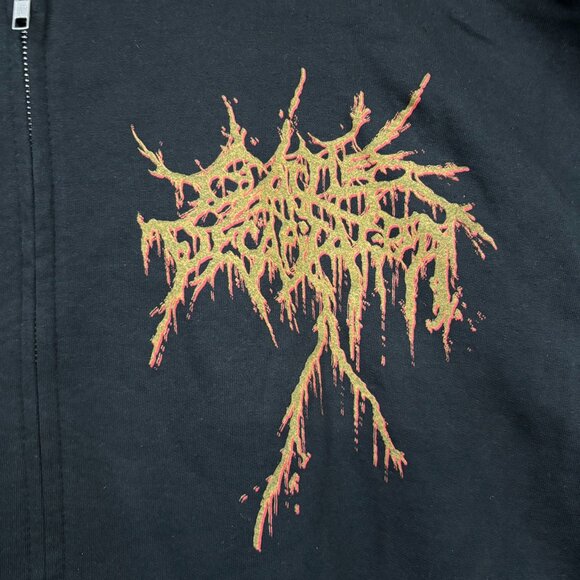 Cattle Decapitation Death Atlas Album Band Zip-Up Hoodie XL - Picture 2 of 4